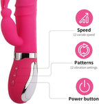 12 Powerful Modes Adult Toys Handheld Toys Realistic Thrusting Massage Vibrating Tool for Women Waterproof Rechargeable Bullet Tools Game